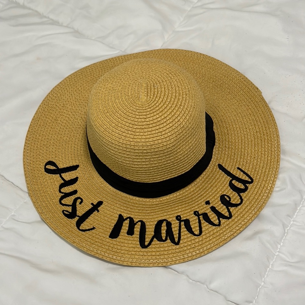 Just married hat
